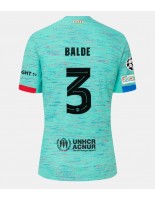 Barcelona Alejandro Balde #3 Alternativní Dres 2023-24 Krátký Rukáv